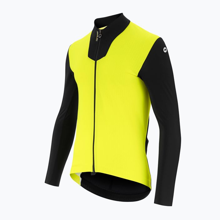ASSOS Mille GTS C2 Spring Fall yellow and black men's cycling jacket 3