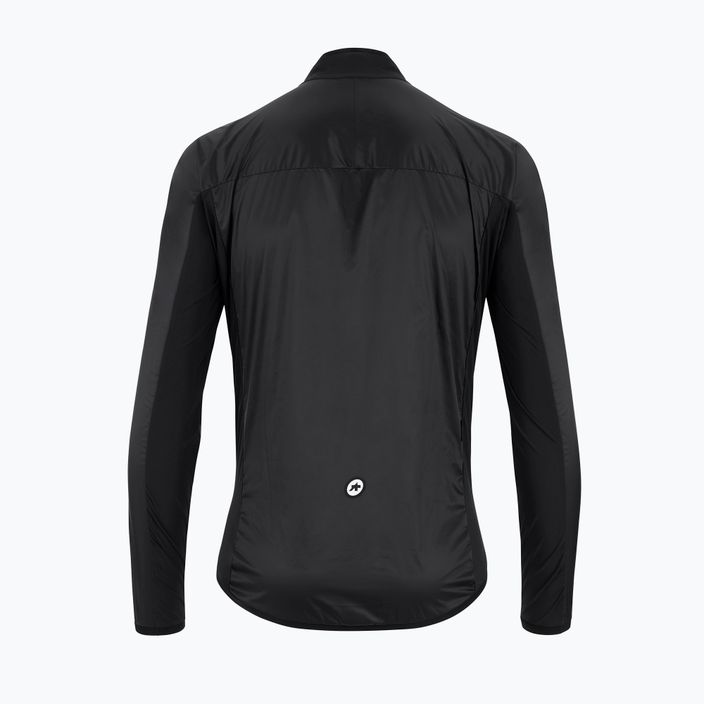 Men's ASSOS Mille GT C2 Wind cycling jacket black 2