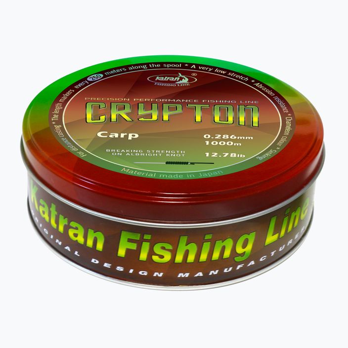 Katran Crypton Carp fishing line green 2