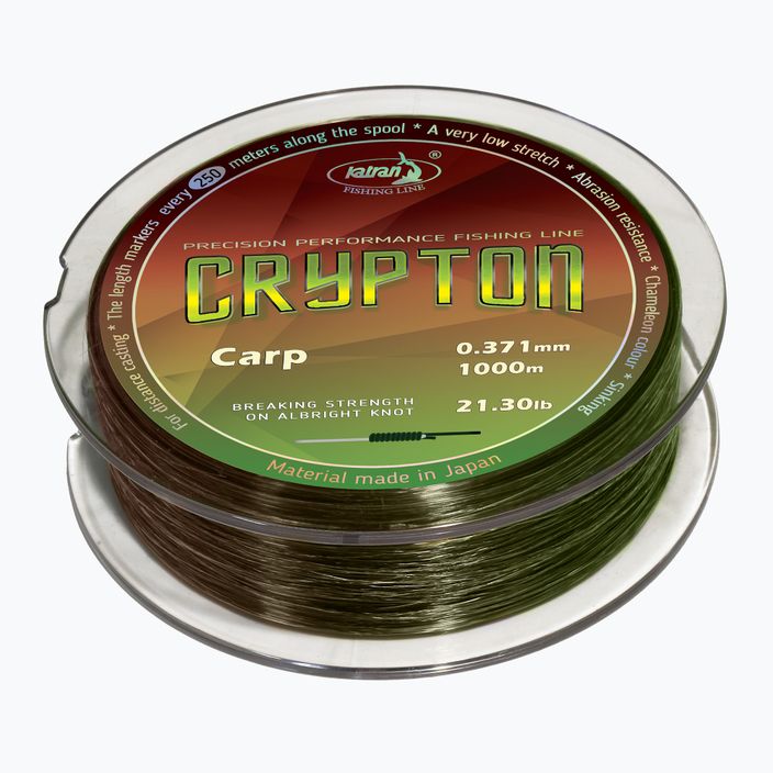 Katran Crypton Carp fishing line green 5