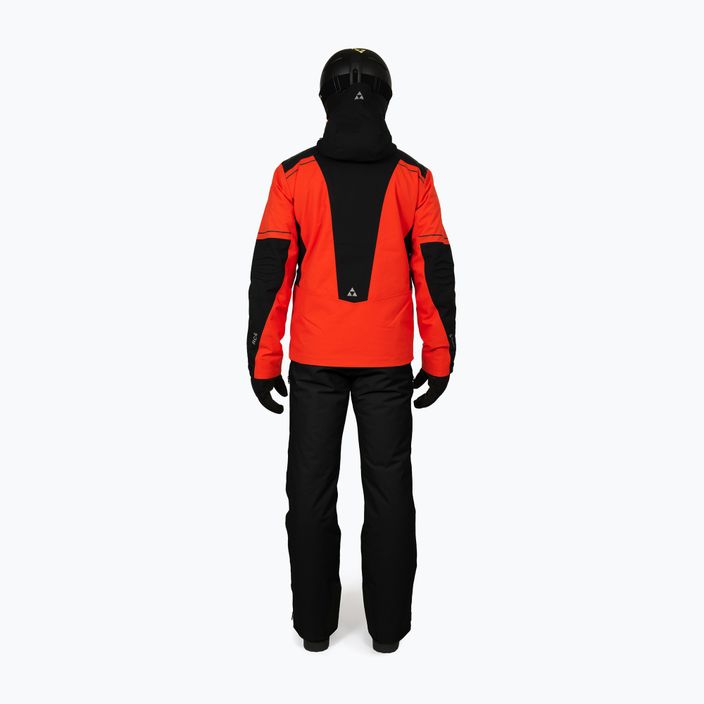 Fischer RC4 red tomato men's ski jacket 2