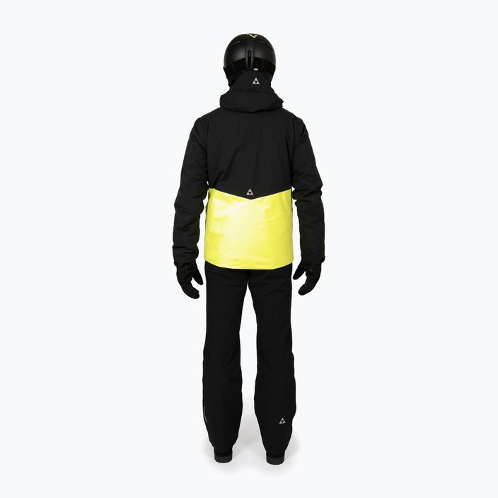 Fischer Eisjoch yellow children's ski jacket 3