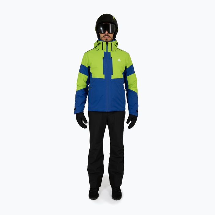 Fischer Semmering light green men's ski jacket 2