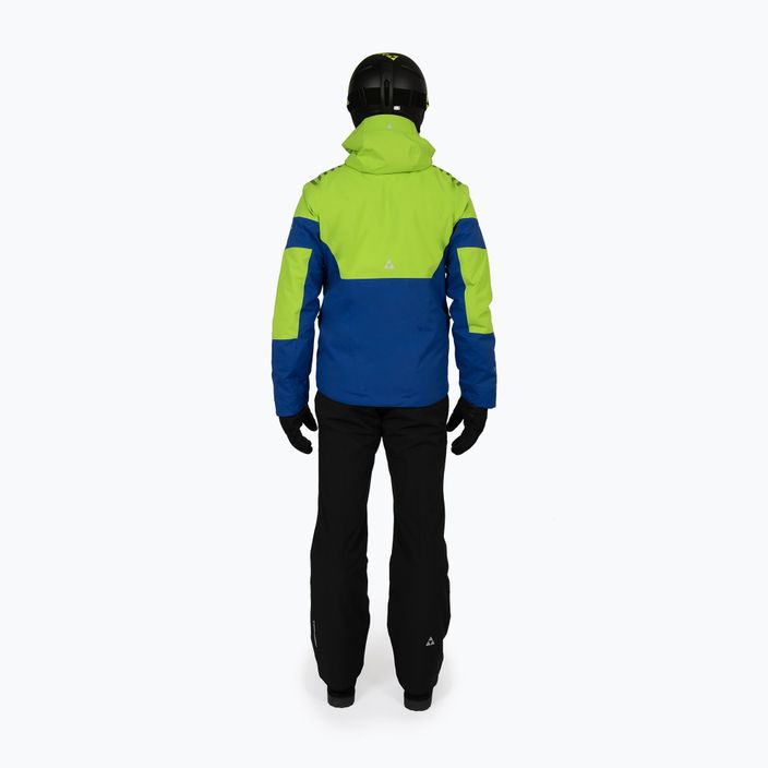 Fischer Semmering light green men's ski jacket 3