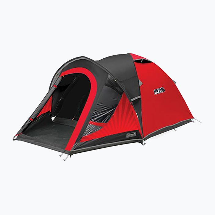 Coleman The Blackout 4 person camping tent black/red 2000032322