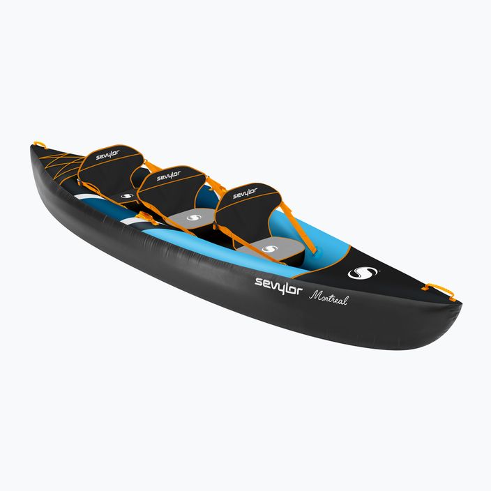 Sevylor Montreal blue/black 3-person inflatable kayak