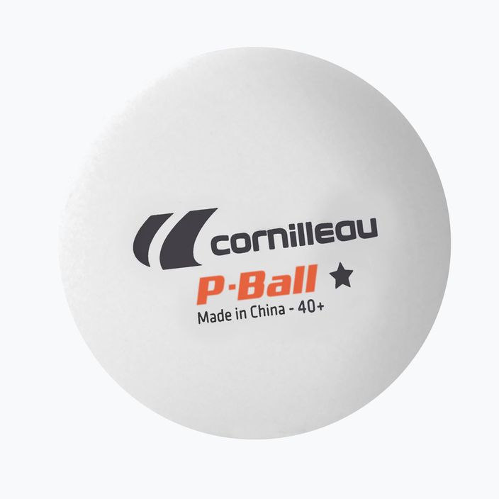 Cornilleau P-Ball* ABS EVOLUTION table tennis balls 72 pcs white 2