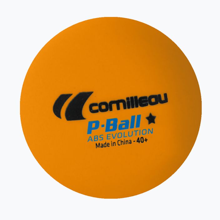 Cornilleau P-Ball* ABS EVOLUTION 72 table tennis balls. Orange 2