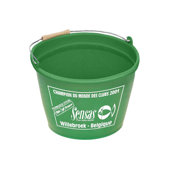 Sensas Vert green fishing bucket 06031 2