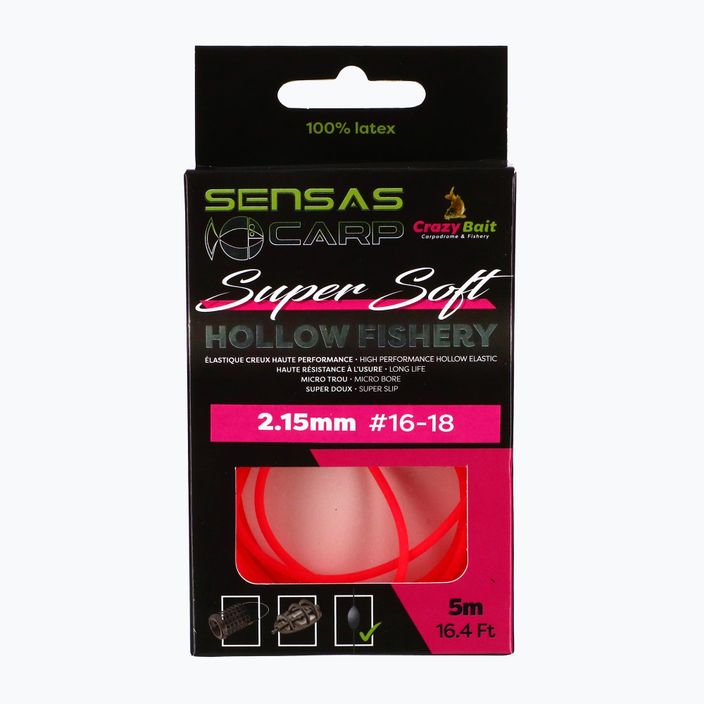 Sensas Hollow Fishery Super Soft pole shock absorber red 54504