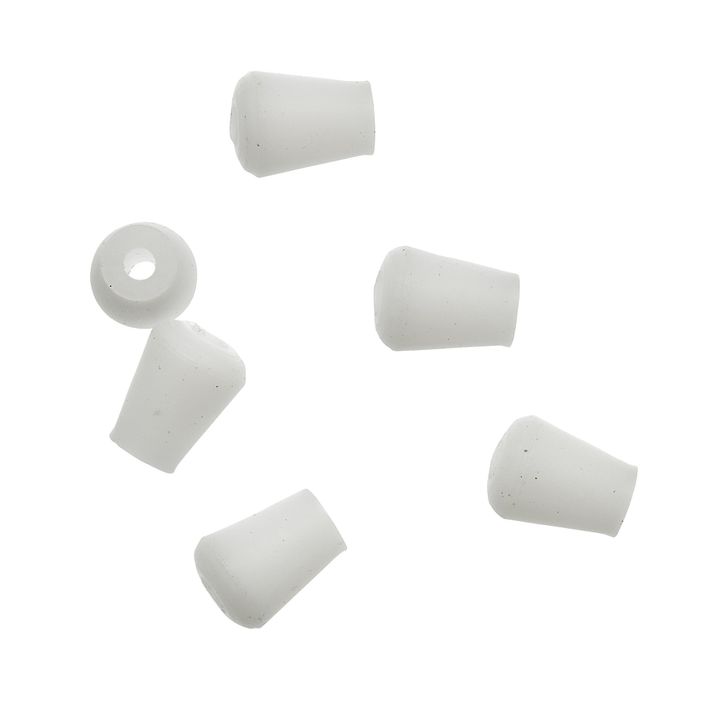 Sensas Perle PTFE float beads Elast. Comp.D white 64037 2