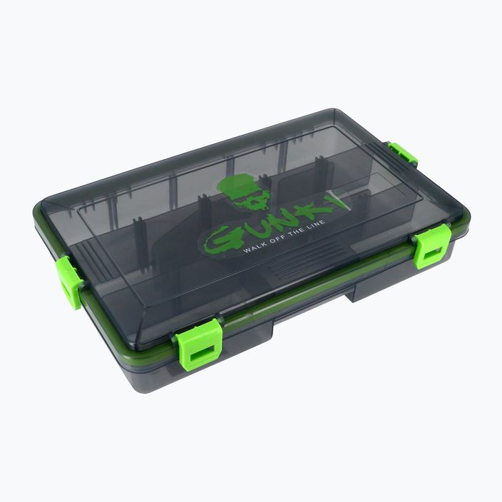 GUNKI Waterproof Box Lures M green 64865