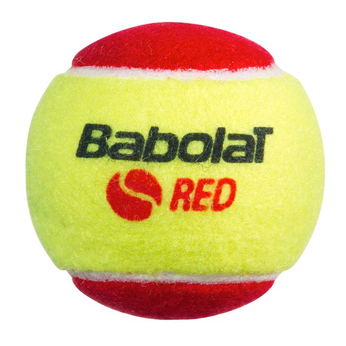 Babolat Red Felt tennis balls 3 pcs red 501036 2