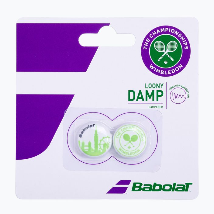Babolat Dampener Wimbledon 2 pcs. white and green 700044 2