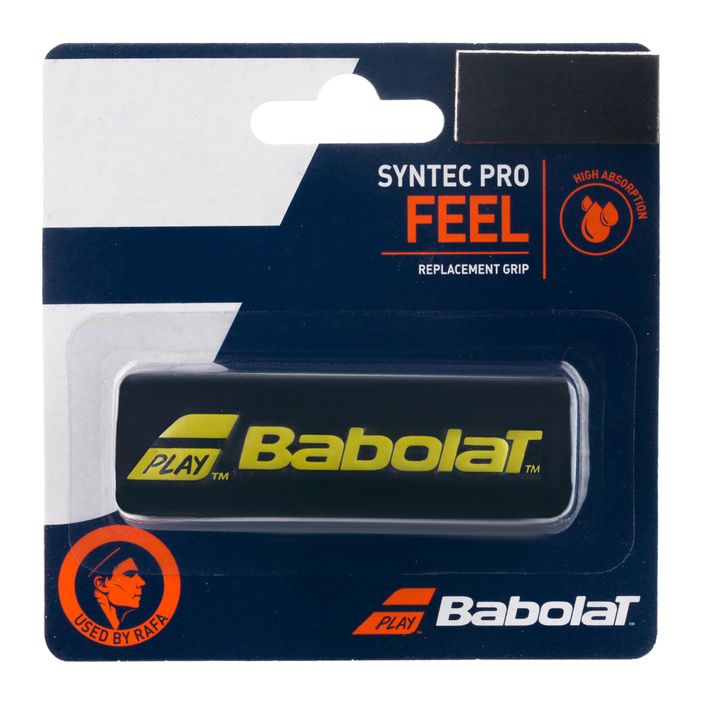 Babolat Syntec Pro tennis racket wrap black/yellow 670051 2