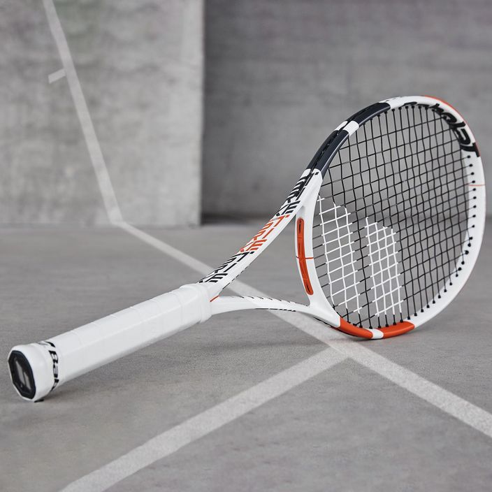 Babolat Pure Strike 100 tennis racket white 172503 7