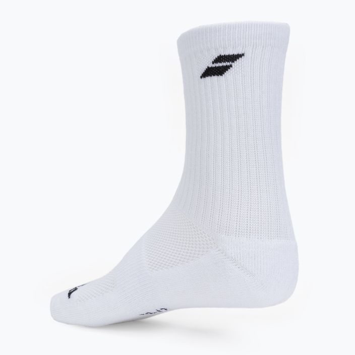 Babolat tennis socks 3 pairs white 5UA1371 2