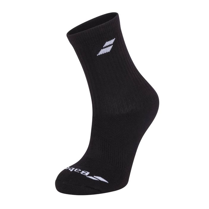 Babolat socks 3 pairs black/black 2
