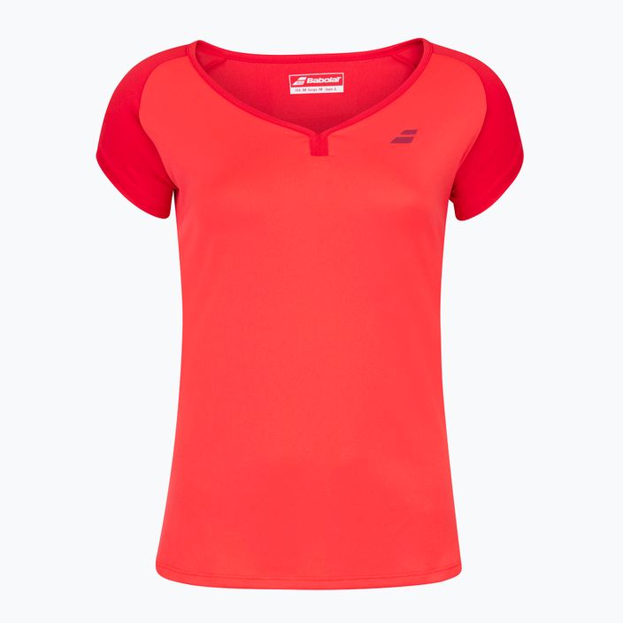 Babolat Play women's tennis shirt red 3WP1011