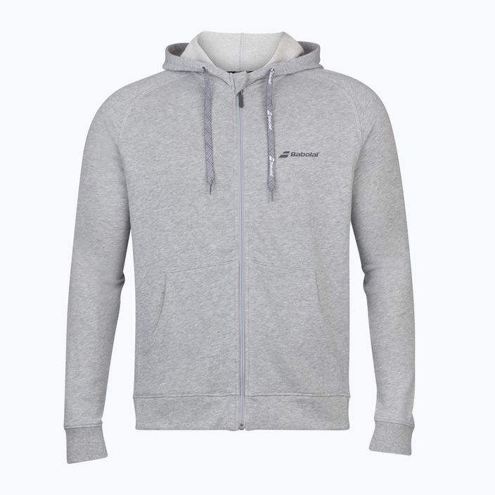 Men's Babolat Exercise Hooded Tennis Sweatshirt Grey 4MP1121