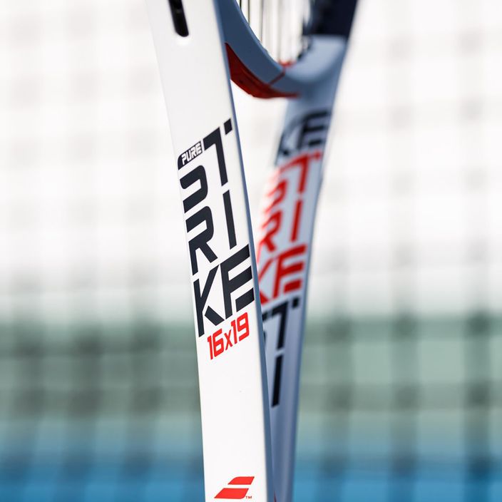 Babolat Pure Strike tennis racket 16/19 white 175230 10
