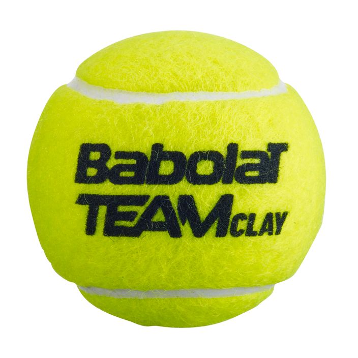 Babolat Team Clay tennis balls 4 pcs yellow 502080 3