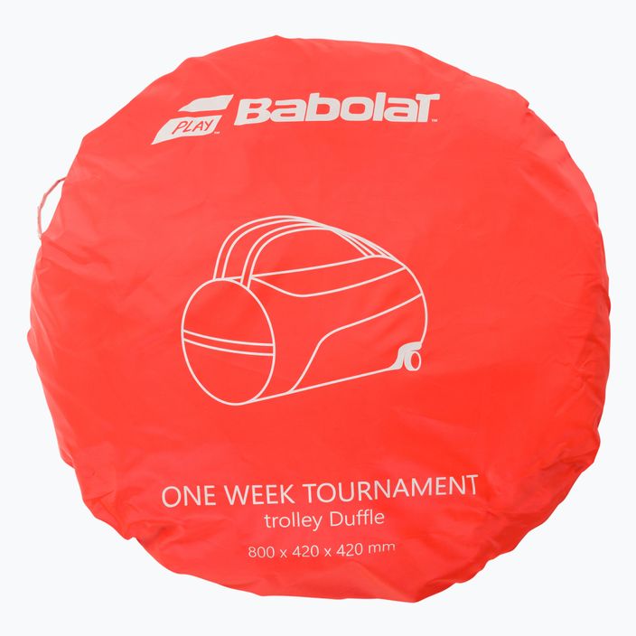 Babolat 1 Week Tournament tennis bag 110 l black and white 758003 12