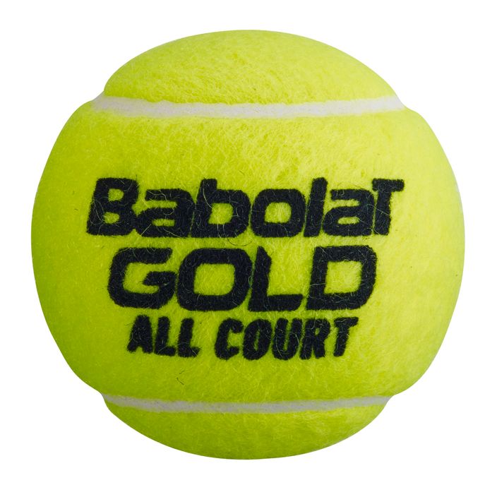 Babolat Gold All Court tennis balls 4 pcs yellow 502085 2