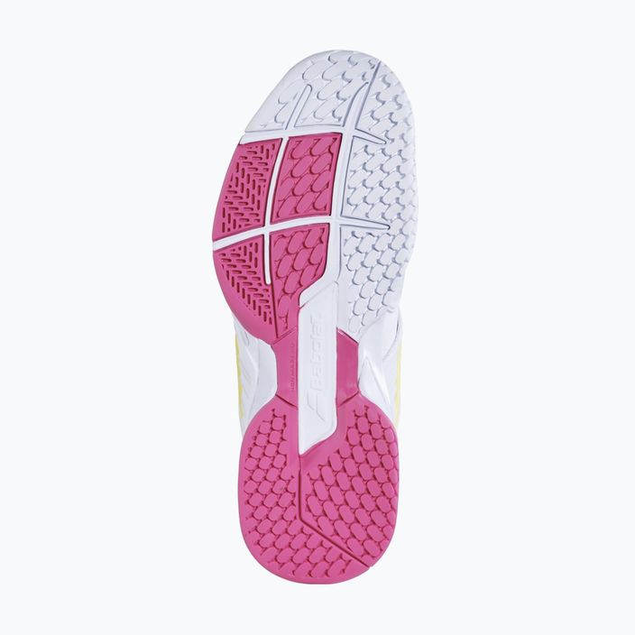 Babolat women's tennis shoes 21 Jet Mach 3 Clay white/sulphur spring 13