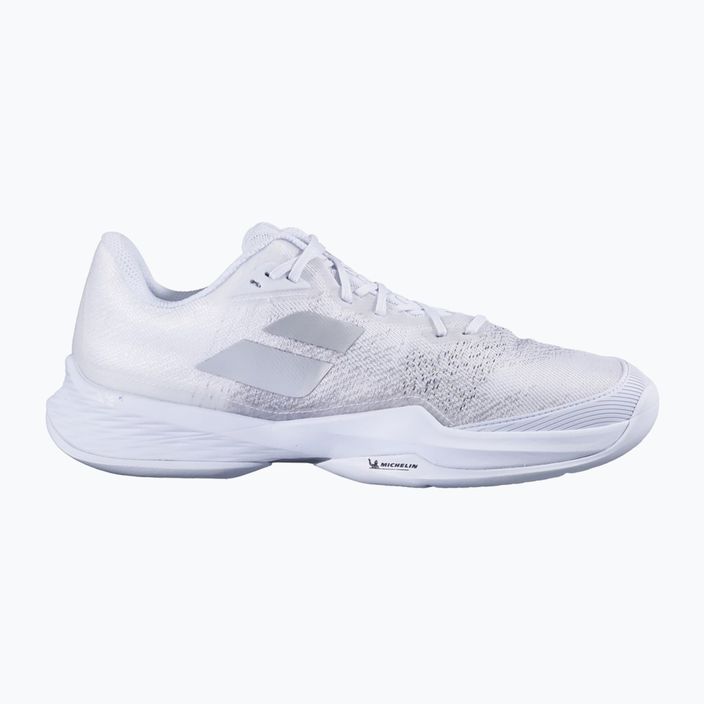 Babolat 21 Jet Mach 3 AC white/silver men's tennis shoes 12