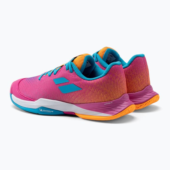 Babolat Jet Mach 3 AC children's tennis shoes pink 33S21648 3