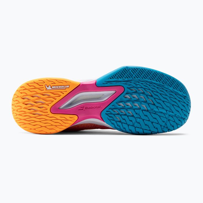 Babolat Jet Mach 3 AC children's tennis shoes pink 33S21648 4