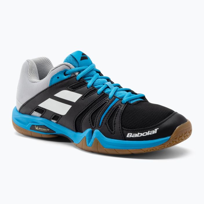Babolat 22 Shadow Team men's badminton shoes black/blue 30F2105