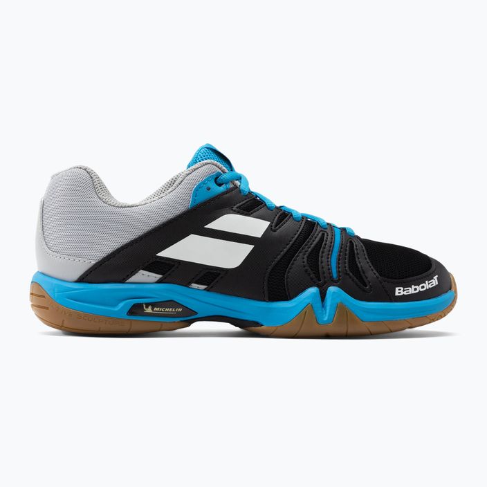 Babolat 22 Shadow Team men's badminton shoes black/blue 30F2105 2