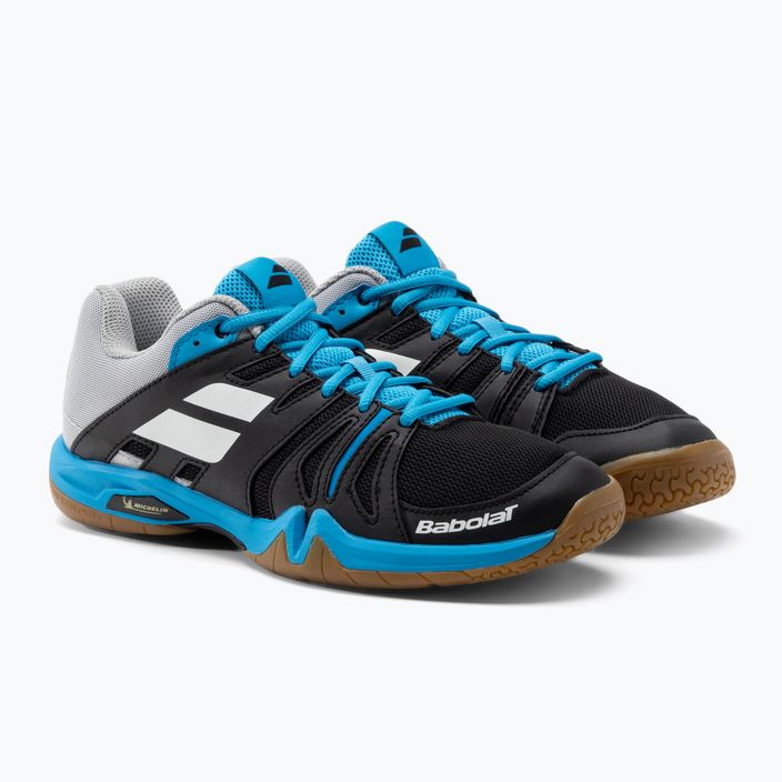 Babolat 22 Shadow Team men's badminton shoes black/blue 30F2105 5