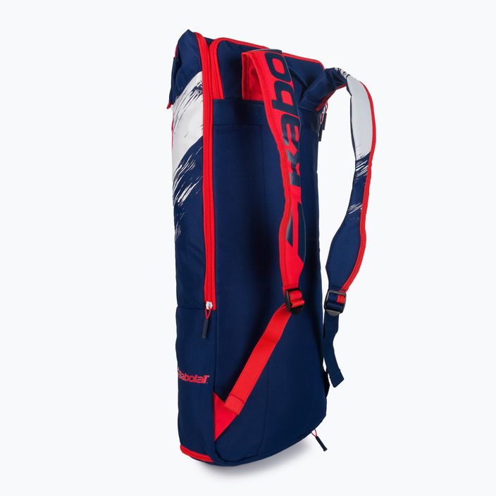 Babolat badminton backpack bad.Backrack 2 blue, white and red 189522 5