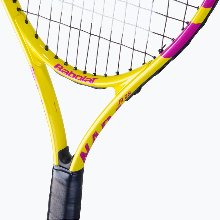 Babolat Nadal 25 children's tennis racket yellow 196199 10