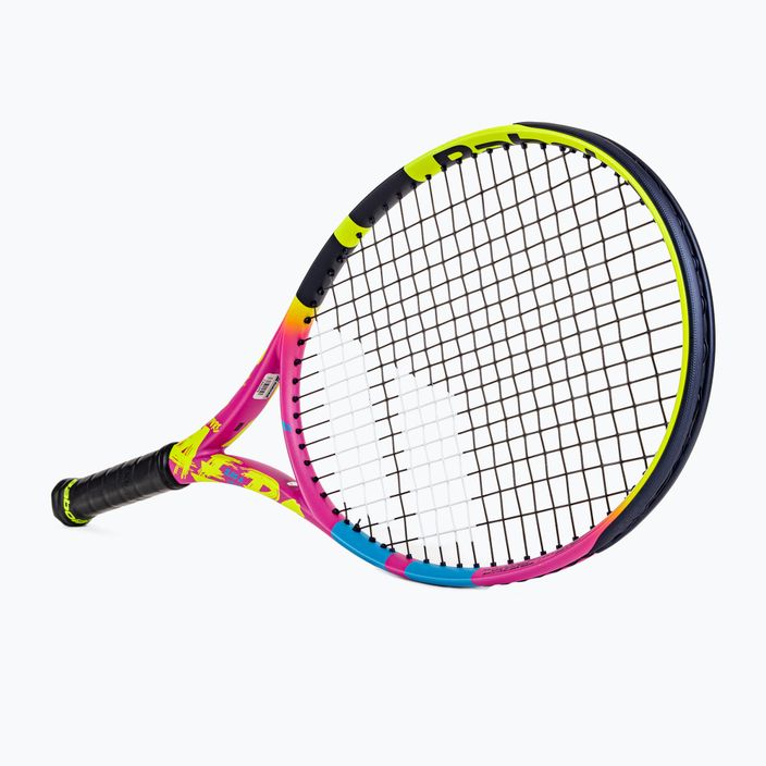 Babolat Pure Aero Rafa 2gen children's tennis racket yellow-pink 140469 2