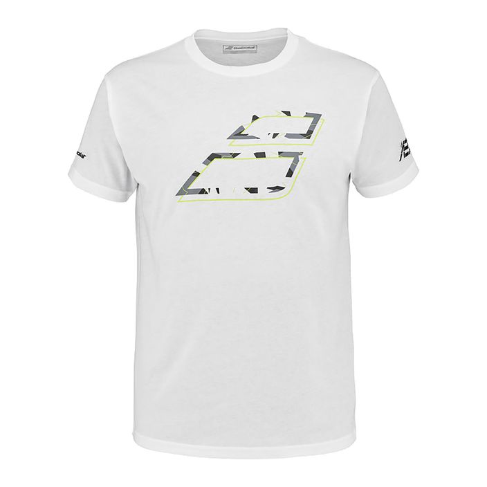 Babolat men's tennis shirt Aero Cotton white 4US23441Y 2