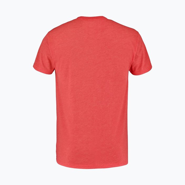 Babolat men's Exercise Big Flag t-shirt poppy red heather 2