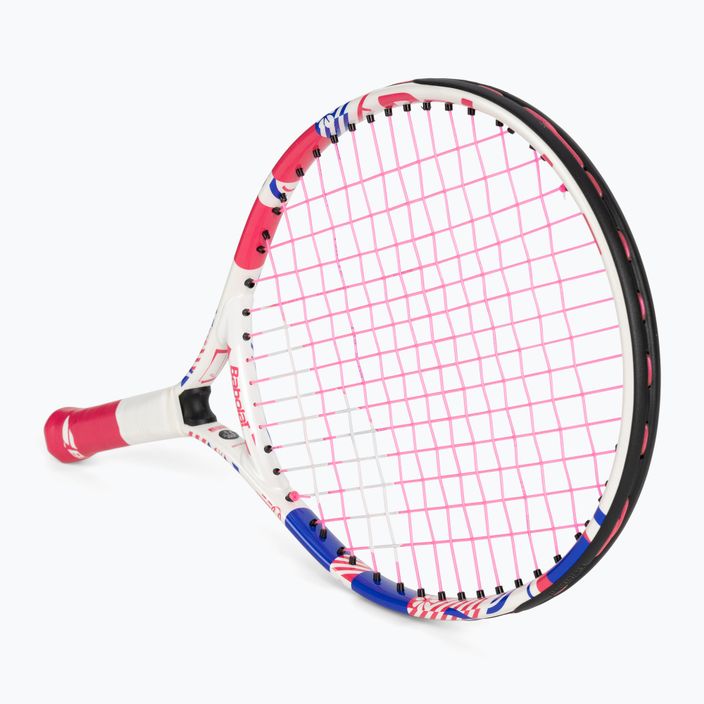 Babolat B Fly 17 children's tennis racket white and pink 140483 2