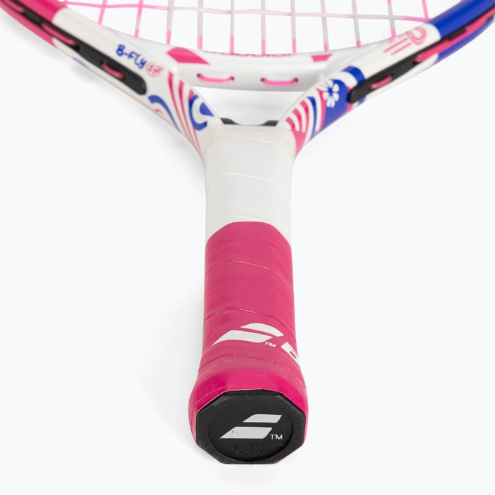 Babolat B Fly 17 children's tennis racket white and pink 140483 3
