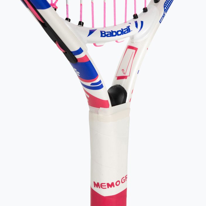 Babolat B Fly 17 children's tennis racket white and pink 140483 4