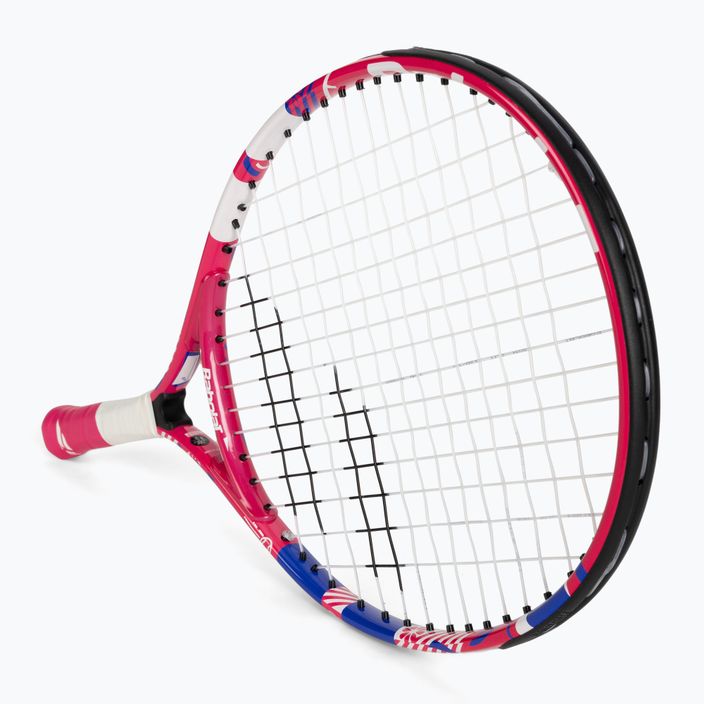 Babolat B Fly 19 children's tennis racket pink and white 140484 2