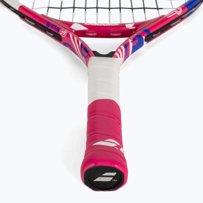 Babolat B Fly 19 children's tennis racket pink and white 140484 3