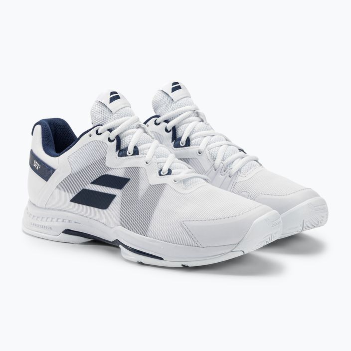 Babolat men's tennis shoes SFX3 All Court white/navy 4