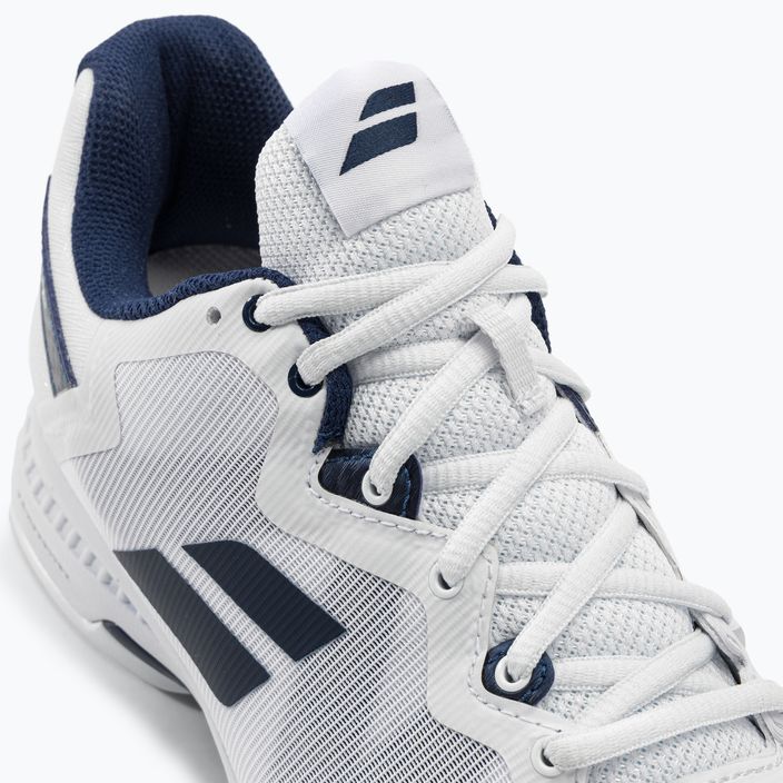 Babolat men's tennis shoes SFX3 All Court white/navy 8