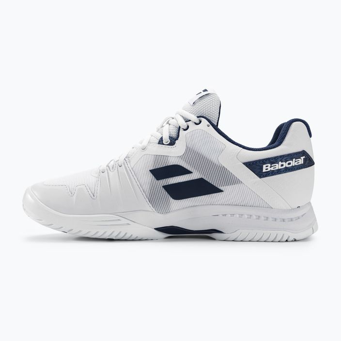 Babolat men's tennis shoes SFX3 All Court white/navy 10
