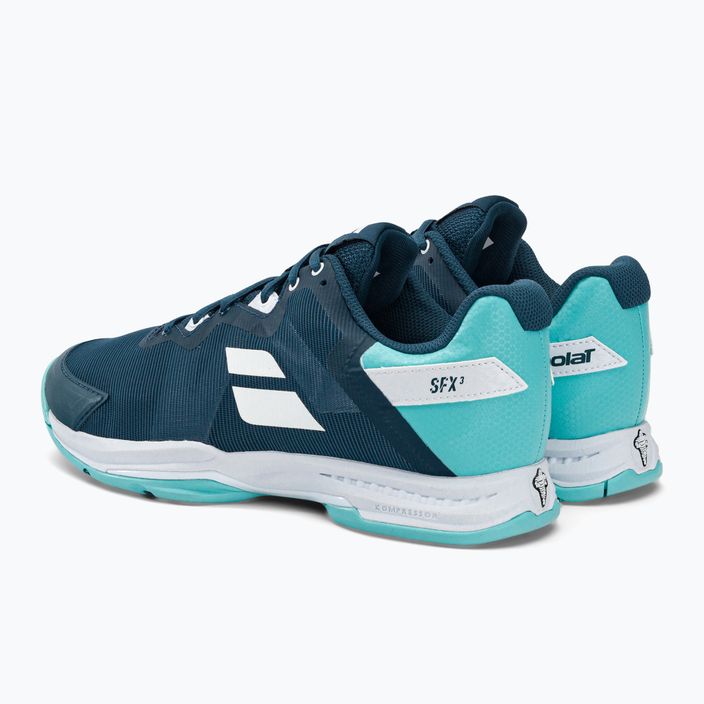 Babolat women's tennis shoes SFX3 All Court blue 31S23530 3