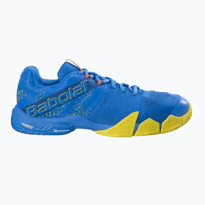 Babolat Movea men's paddle shoes french blue/vibrant yellow 8